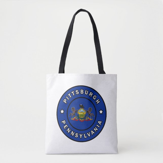 Pittsburgh Pennsylvania Tote Bag (Front)