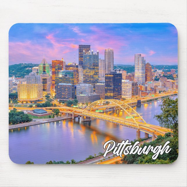 Pittsburgh, Pennsylvania, United States Mouse Mat (Front)