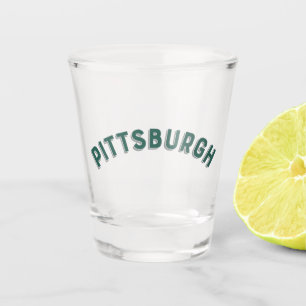 Pittsburgh, Pennsylvania Vintage Arch Shot Glass