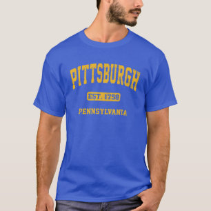 Pittsburgh Pennsylvania Vintage University T-Shirt