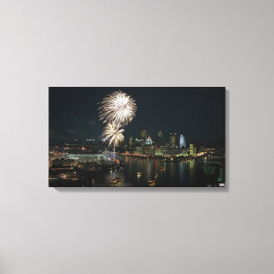 Pittsburgh Photo  Wall Canvas Print