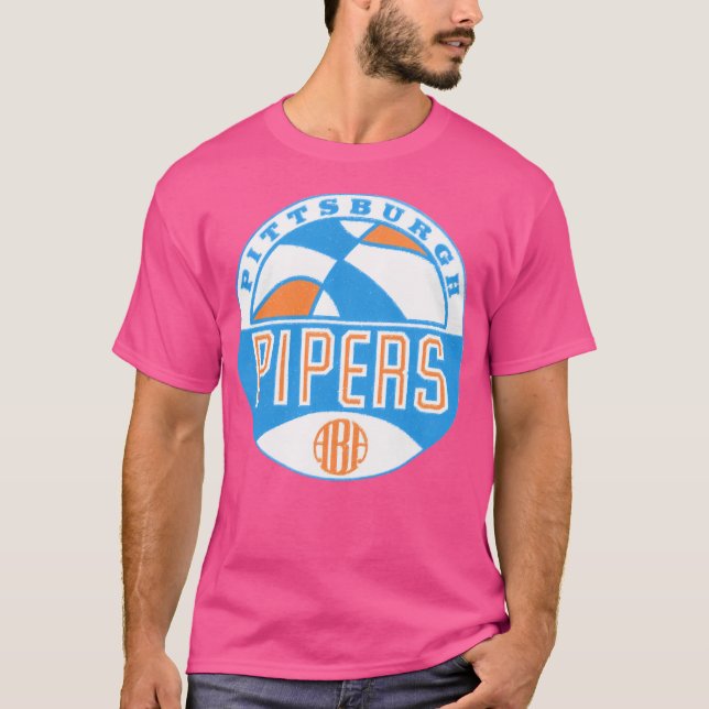 Pittsburgh Pipers Vintage T-Shirt (Front)