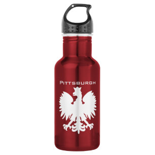 Pittsburgh Polska Water Bottle