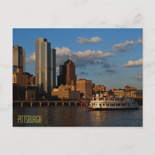 Pittsburgh Postcard (Front)