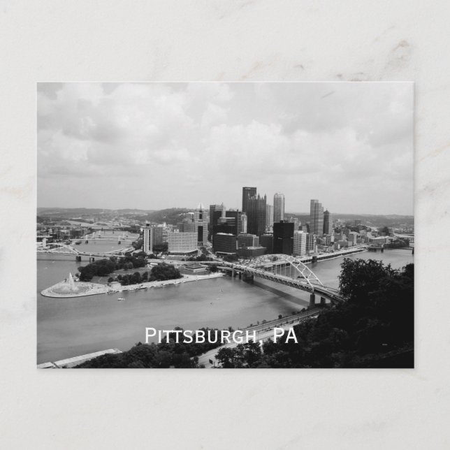 Pittsburgh Postcard (Front)