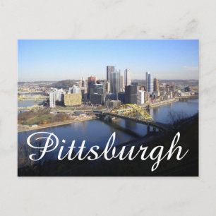 pittsburgh postcard