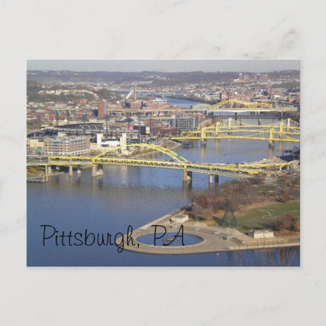 pittsburgh postcard (Front)