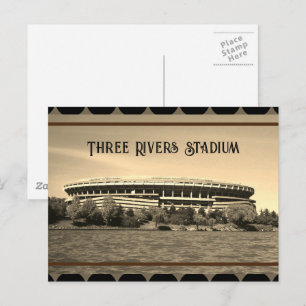 Pittsburgh Postcard - Three Rivers Stadium