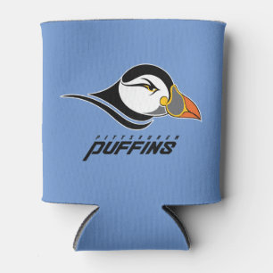 Pittsburgh Puffins Logo Can Cooler