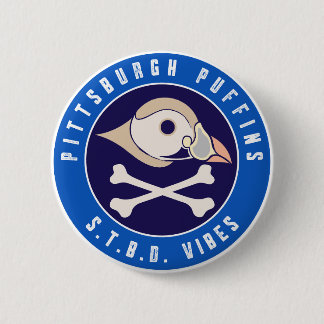 Pittsburgh Puffins S.T.B.D. Vibes 6 Cm Round Badge