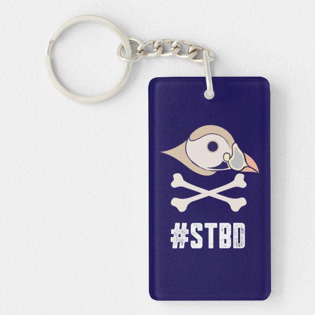 Pittsburgh Puffins #STBD Key Ring (Front)