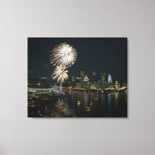 Pittsburgh RARE!-Canvas Wall Print