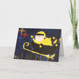 Pittsburgh Santa Christmas Card