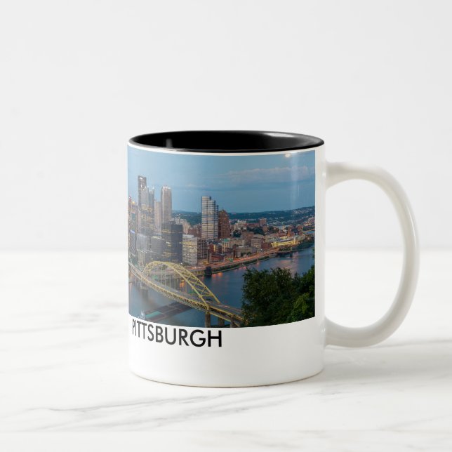 Pittsburgh skyline coffee mug (Right)