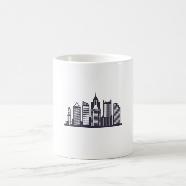 Pittsburgh Skyline Coffee Mug (Center)