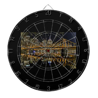 PITTSBURGH SKYLINE DART BOARD
