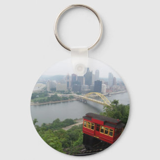 Pittsburgh Skyline Key Ring