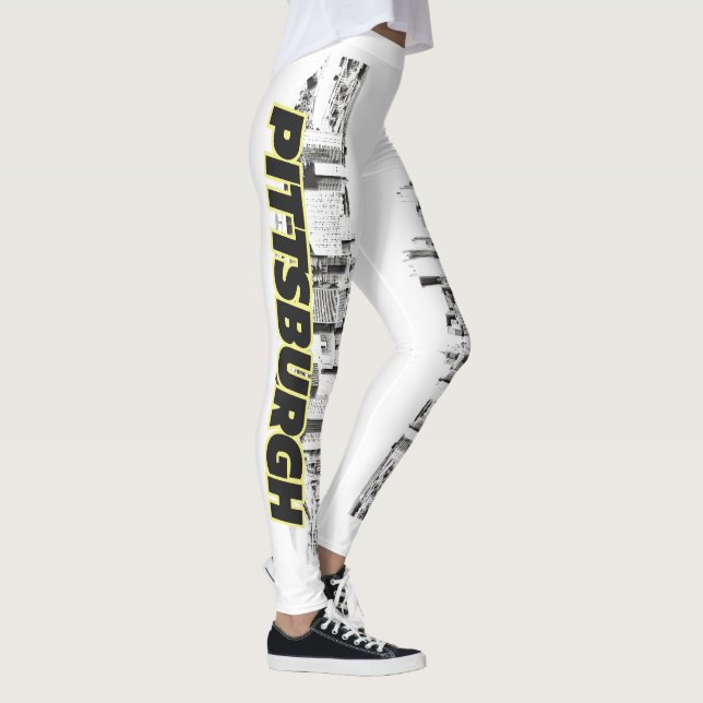 Pittsburgh Skyline  Leggings (Right)