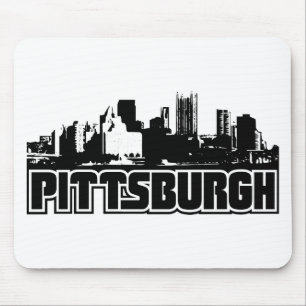 Pittsburgh Skyline Mouse Mat