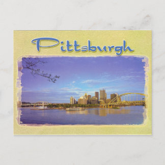 PITTSBURGH SKYLINE POSTCARD