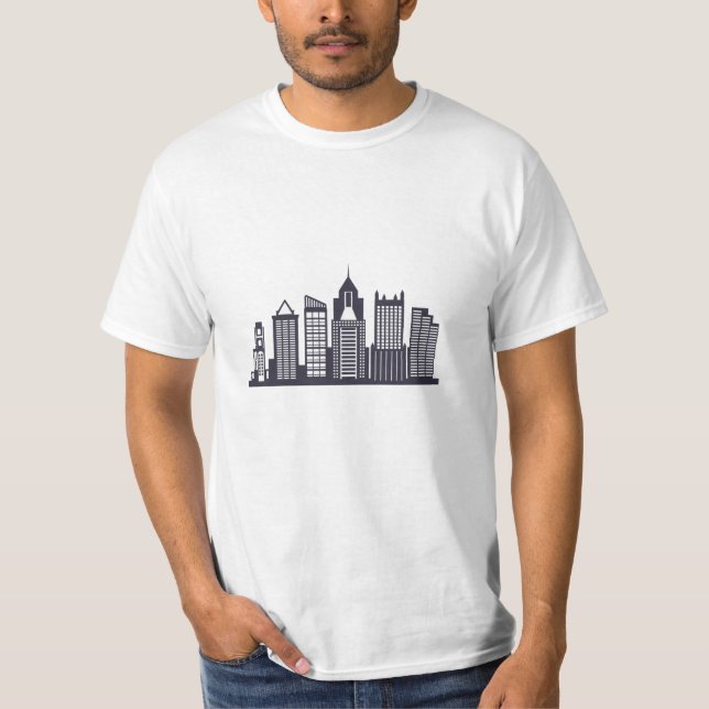 Pittsburgh Skyline T-Shirt (Front)
