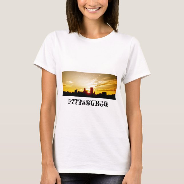 Pittsburgh Skyline T-Shirt (Front)