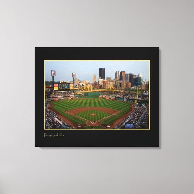 Pittsburgh  Stadium Photo Canvas Print (Front)