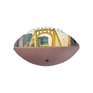 Pittsburgh Steel City Skyline Bridge Pennsylvania American Football