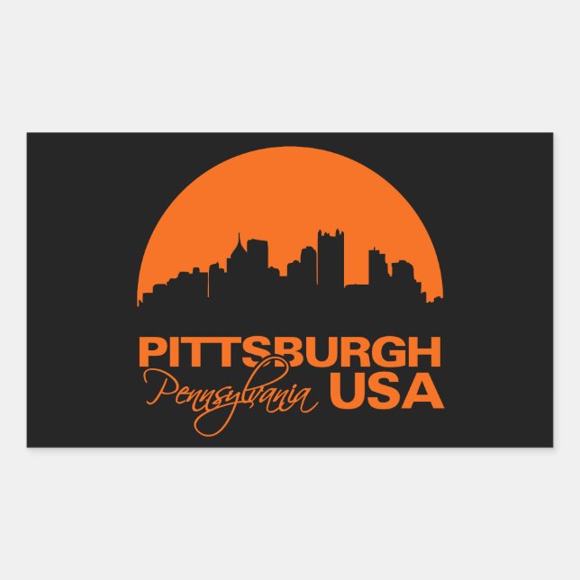 PITTSBURGH stickers - customisable (Front)