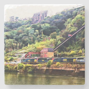 Pittsburgh Stone Coaster