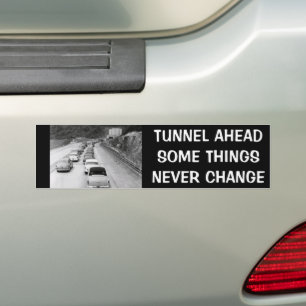 PITTSBURGH TUNNEL HUMOR BUMPER STICKER