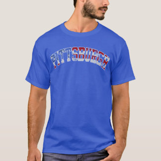 Pittsburgh USA Patriotic Arch T-Shirt