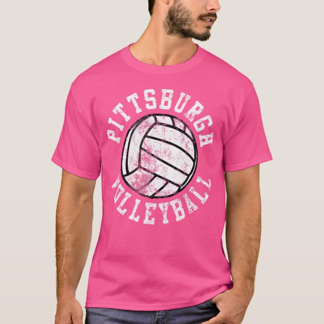 Pittsburgh Volleyball T-Shirt (Front)