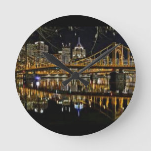 PITTSBURGH WALL CLOCK