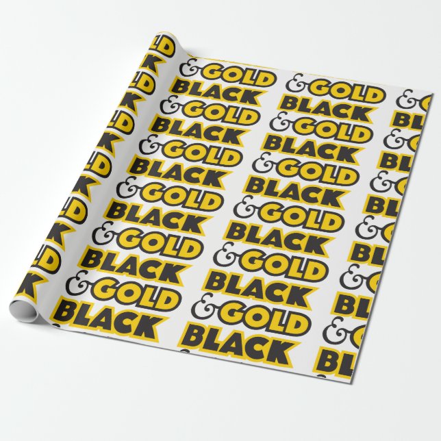 PITTSBURGH WRAPPING PAPER (Unrolled)