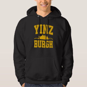 Pittsburgh Yinz Yinzer Steel City Skyline 412 Hom Hoodie