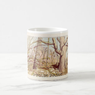 Pittsburgh's Frick Park on an early spring day. Coffee Mug