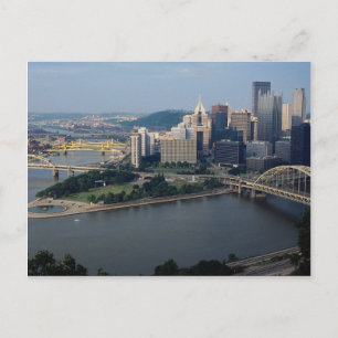 Pittsburgh's Golden Triangle, Pennsylvania, U.S.A. Postcard
