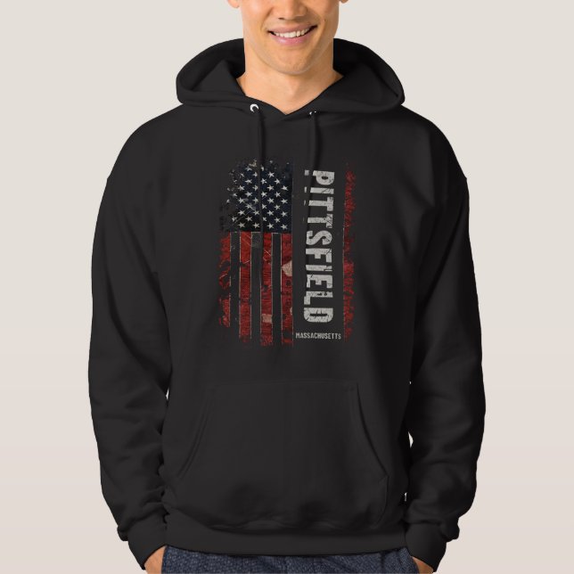 Pittsfield Massachusetts Hoodie (Front)