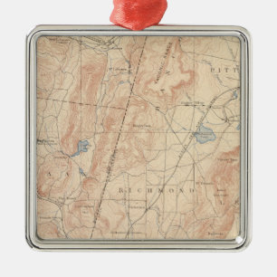 Pittsfield, Massachusetts Metal Tree Decoration