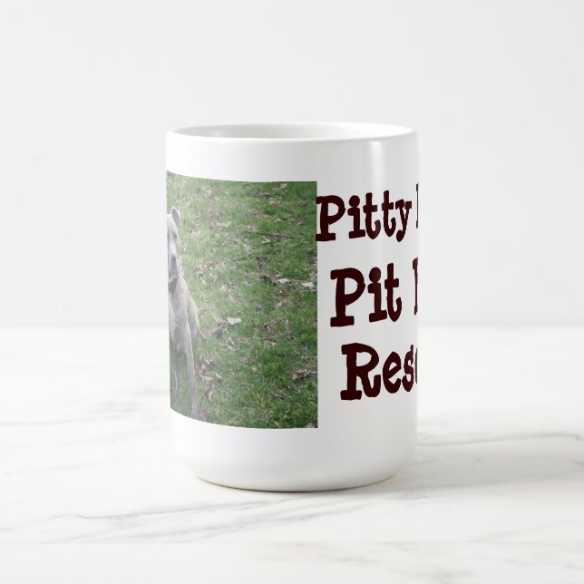 Pitty Party Pit Bull Rescue Mug (Center)