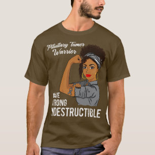 Pituitary Tumour Warrior Indestructible Survivor A T-Shirt
