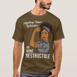 Pituitary Tumour Warrior Indestructible Survivor A T-Shirt