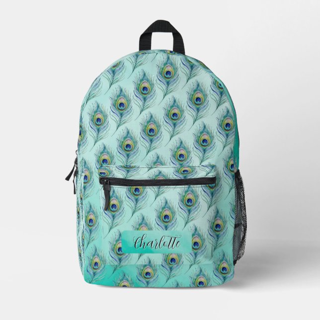 Pity Printed Backpack (Front)