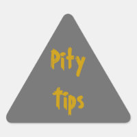 Pity Tips Stickers