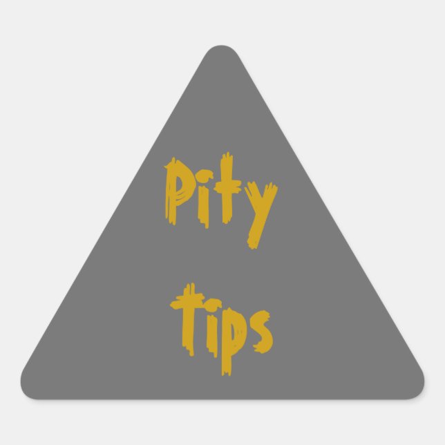 Pity Tips Stickers (Front)