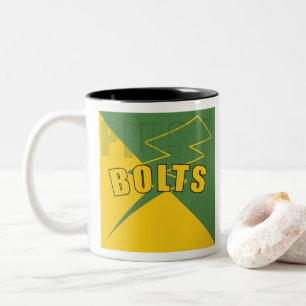 pius-X high school Design Two-Tone Coffee Mug
