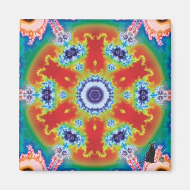 Pivitol Kaleidoscope Magnet (Front)