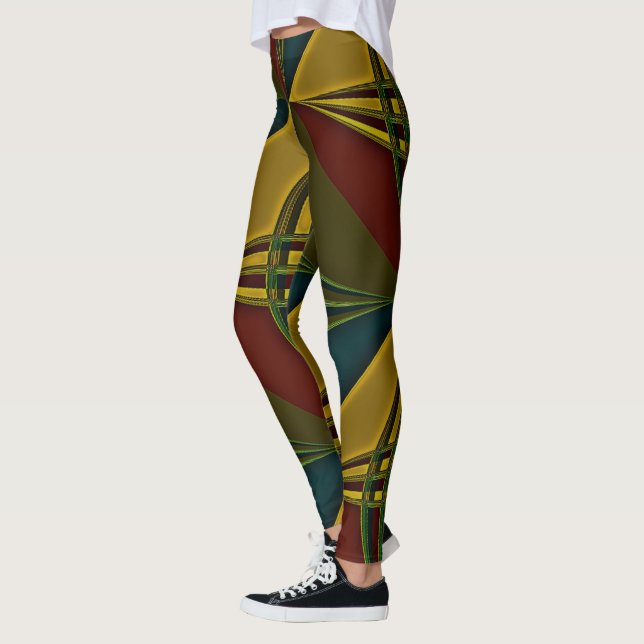 "Pivotal and Colourful" Leggings (Left)