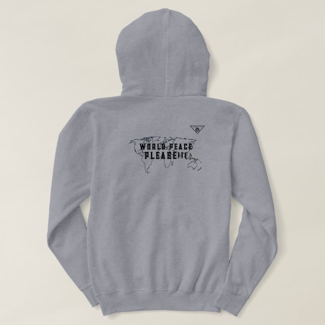 PIWWNEED PEACE (IWWN) lc Hoodie (Design Back)